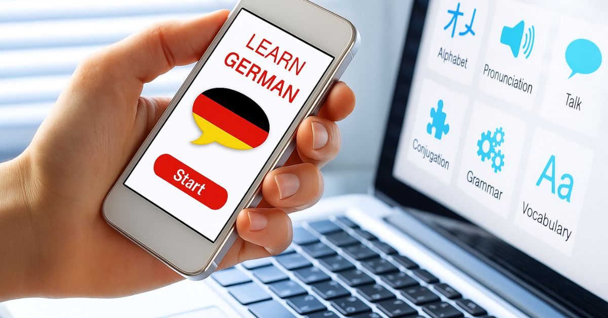 Deutsch lernen Apps sollten eine intuitive Benutzeroberfläche und eine klare Navigation haben