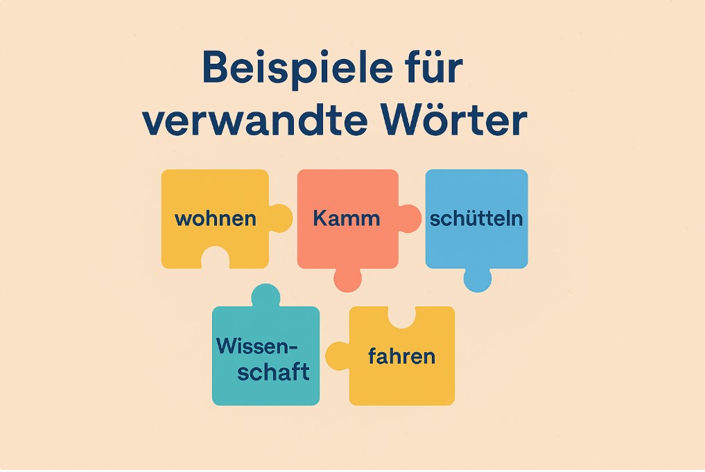 Beispiele für verwandte Wörter