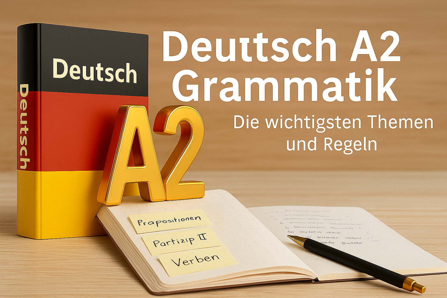 Deutsch A2 Grammatik – Die wichtigsten Themen und Regeln