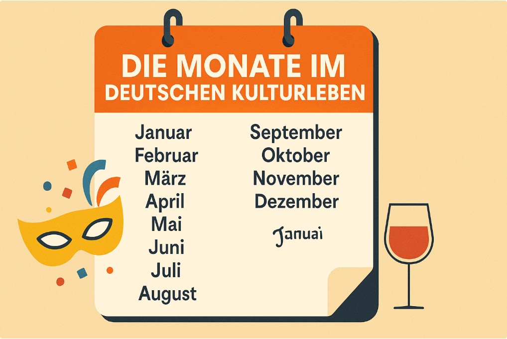 Die Monate im deutschen Kulturleben