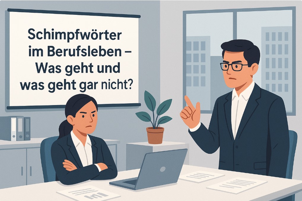 Schimpfwörter im Berufsleben – Was geht und was geht gar nicht?