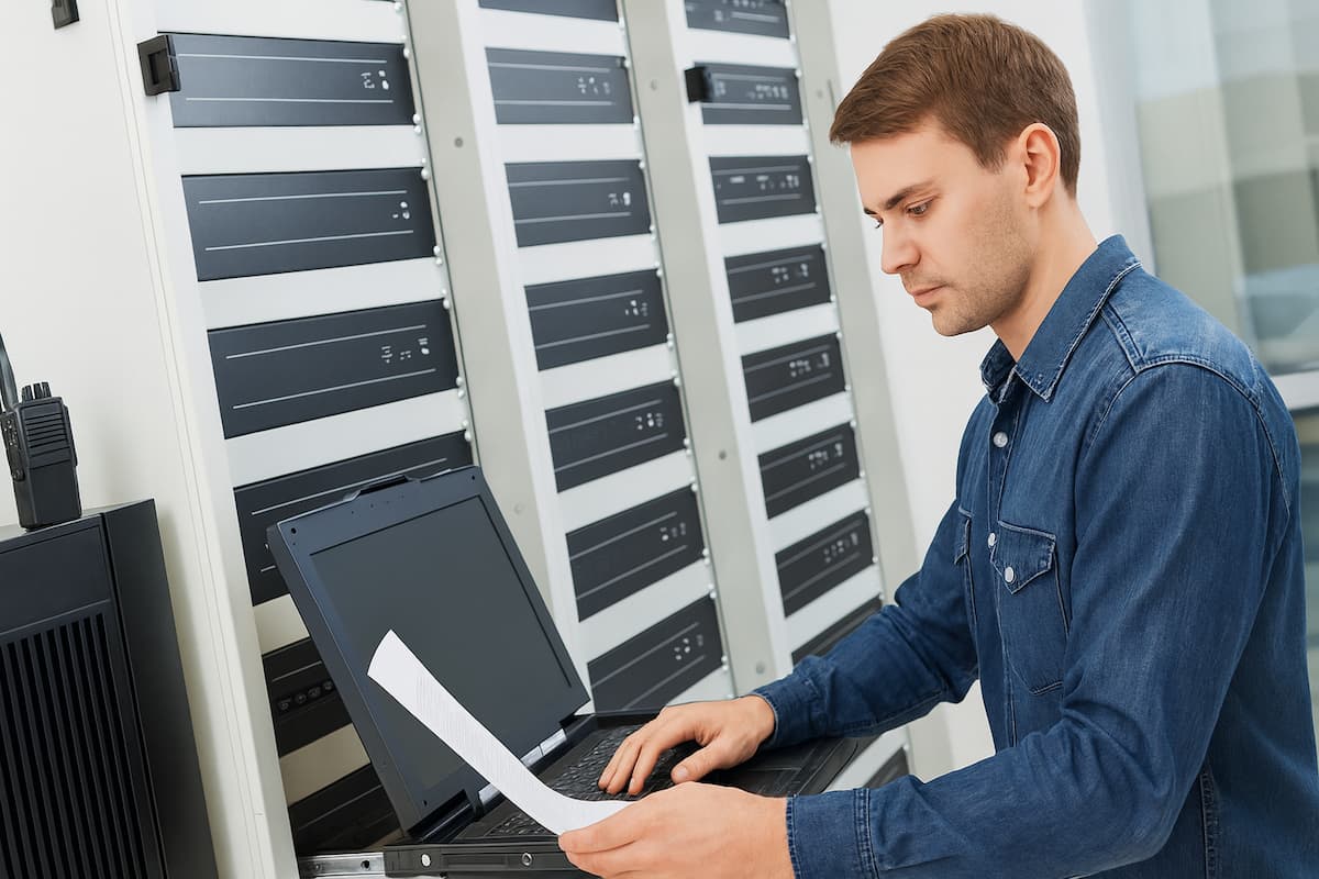 Fachinformatiker für Systemintegration planen Netzwerke, konfigurieren Server und unterstützen Anwender bei technischen Problemen – ein abwechslungsreicher Beruf mit ständig neuen Herausforderungen