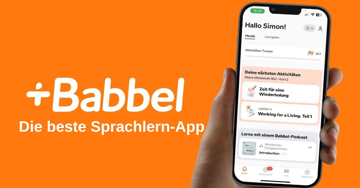Babbel: Online-Sprachdienst seit 2007, mit Kursen für Lernende und Unternehmen