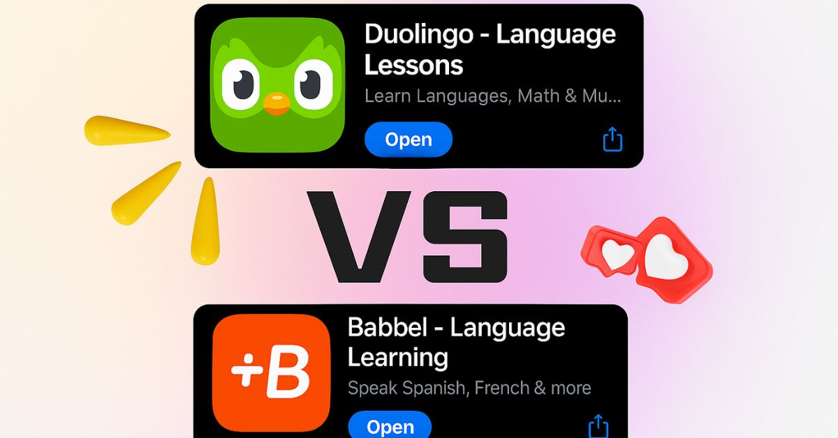 Sollte man Babbel oder Duolingo wählen?