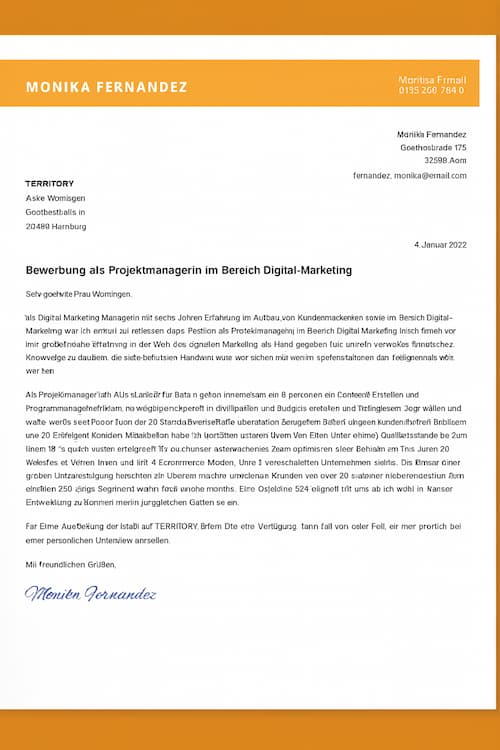 Das Bewerbungsschreiben zeigt Ihrem Arbeitgeber auf einen Blick Ihre Qualifikationen Motivation und Persönlichkeit