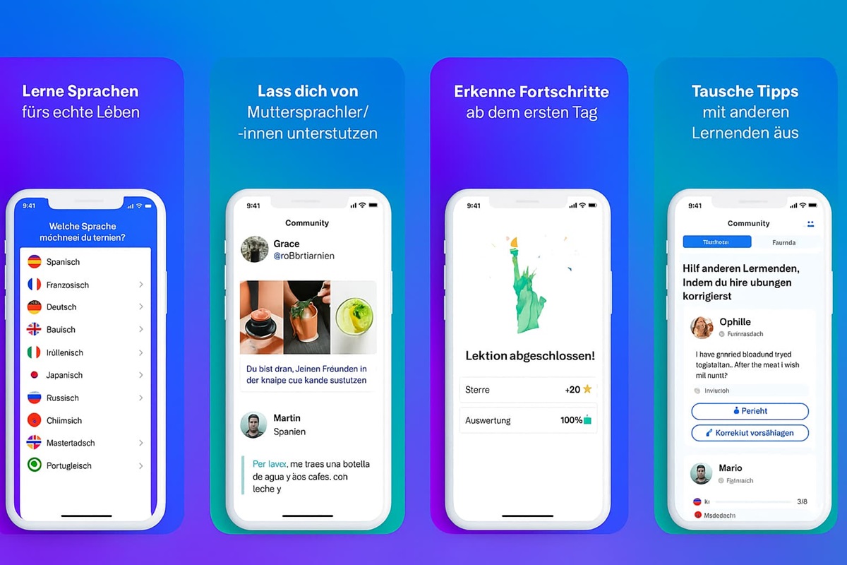 Busuu bietet 14 Sprachen für Anfänger und zum Auffrischen vorhandener Kenntnisse