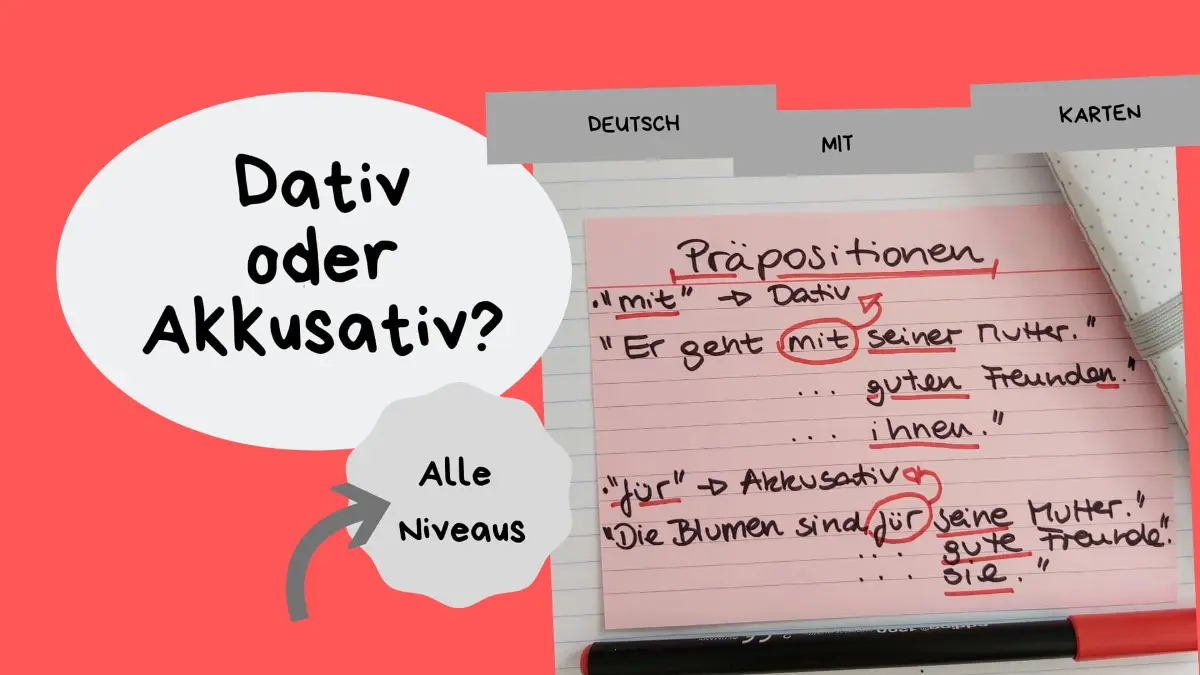 dativ akkusativ