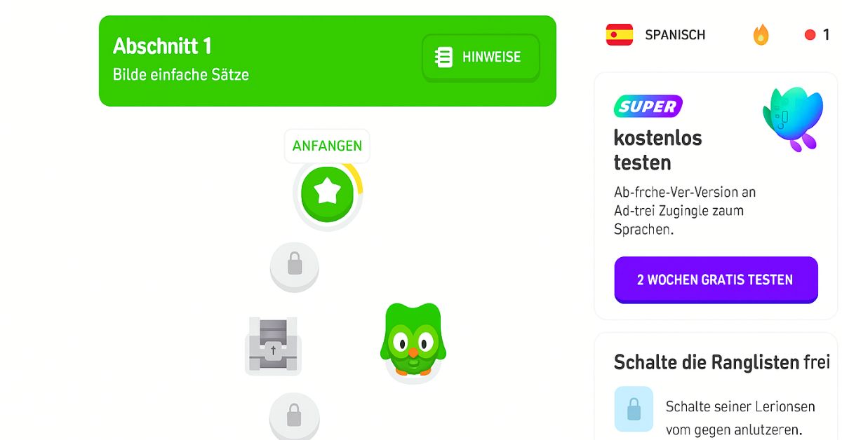 10 Minuten am Tag – mit Duolingo macht Sprachenlernen wie Türkisch oder Italienisch Spaß