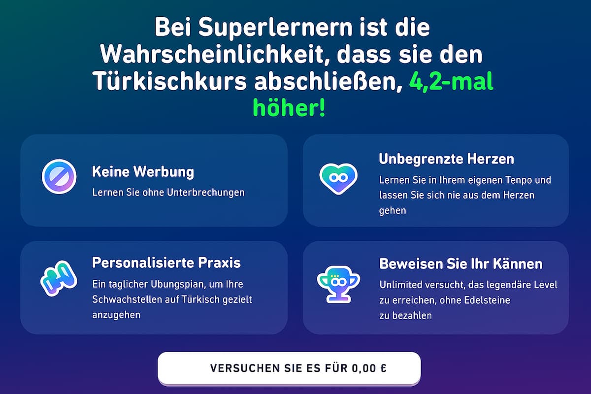 Die Premium-Version – Super Duolingo ist werbefrei und ermöglicht das Lernen offline