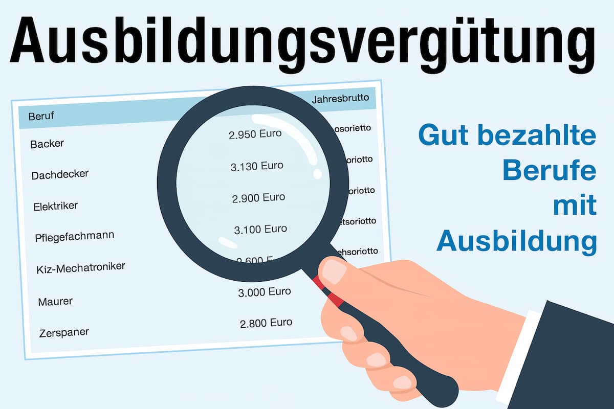 Die Ausbildung zum Fluglotsen ist besonders attraktiv: Bereits ab dem ersten Tag verdienen Auszubildende deutlich über dem Durchschnitt anderer Berufe
