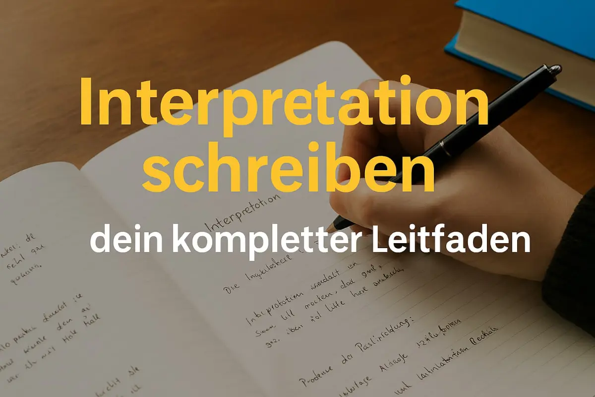 interpretation schreiben