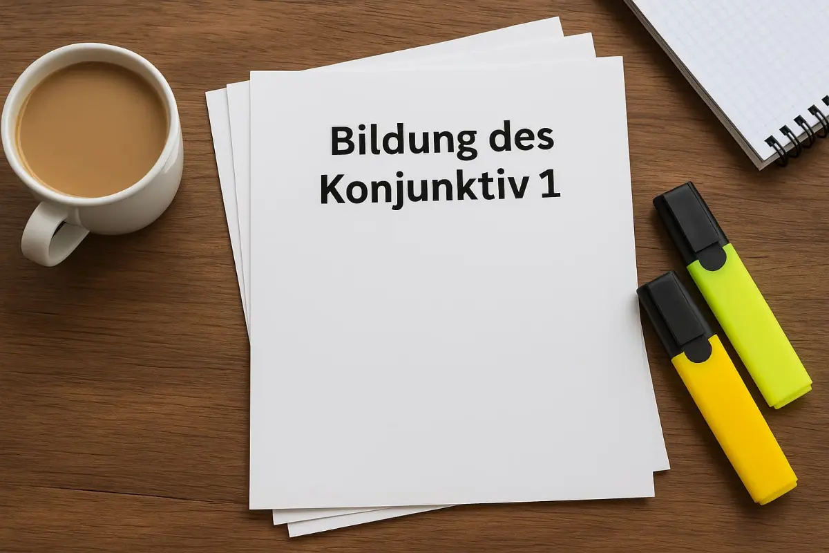 konjunktiv 1 