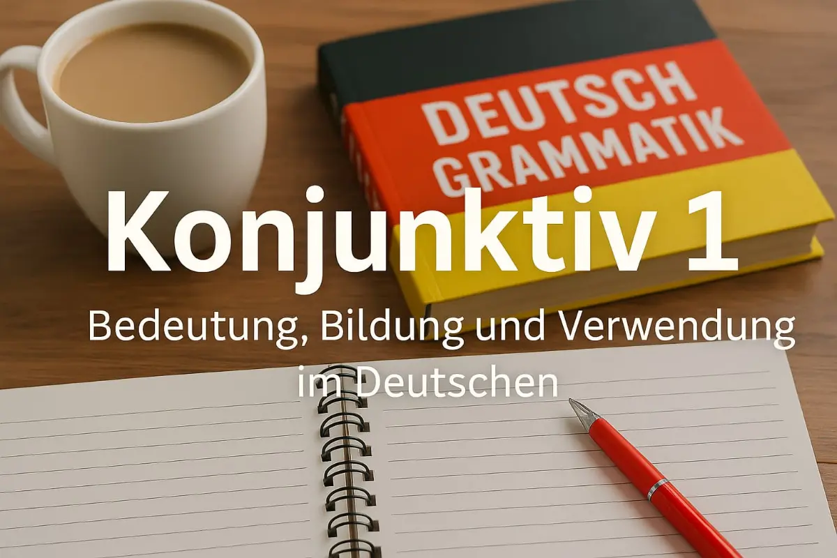 Konjunktiv 1 – Bedeutung, Bildung und Verwendung im Deutschen