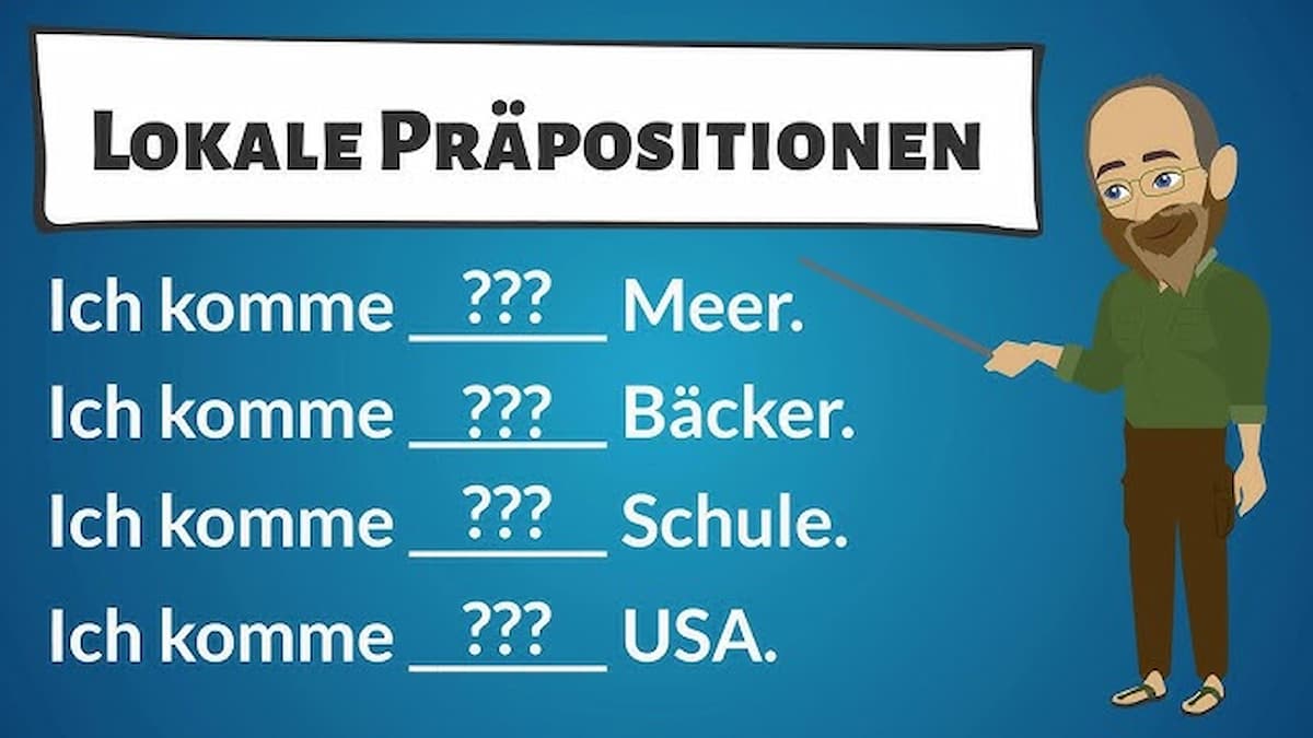 Lokale Präpositionen – So sprichst du korrekt über Orte, Herkunft und Ziele!