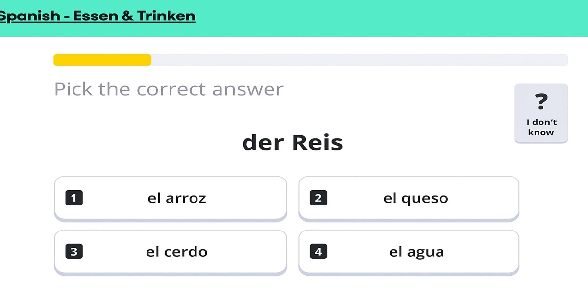 Wähle deinen Kurs, passe dein Lernniveau an und starte Schritt für Schritt ins Sprachenlernen