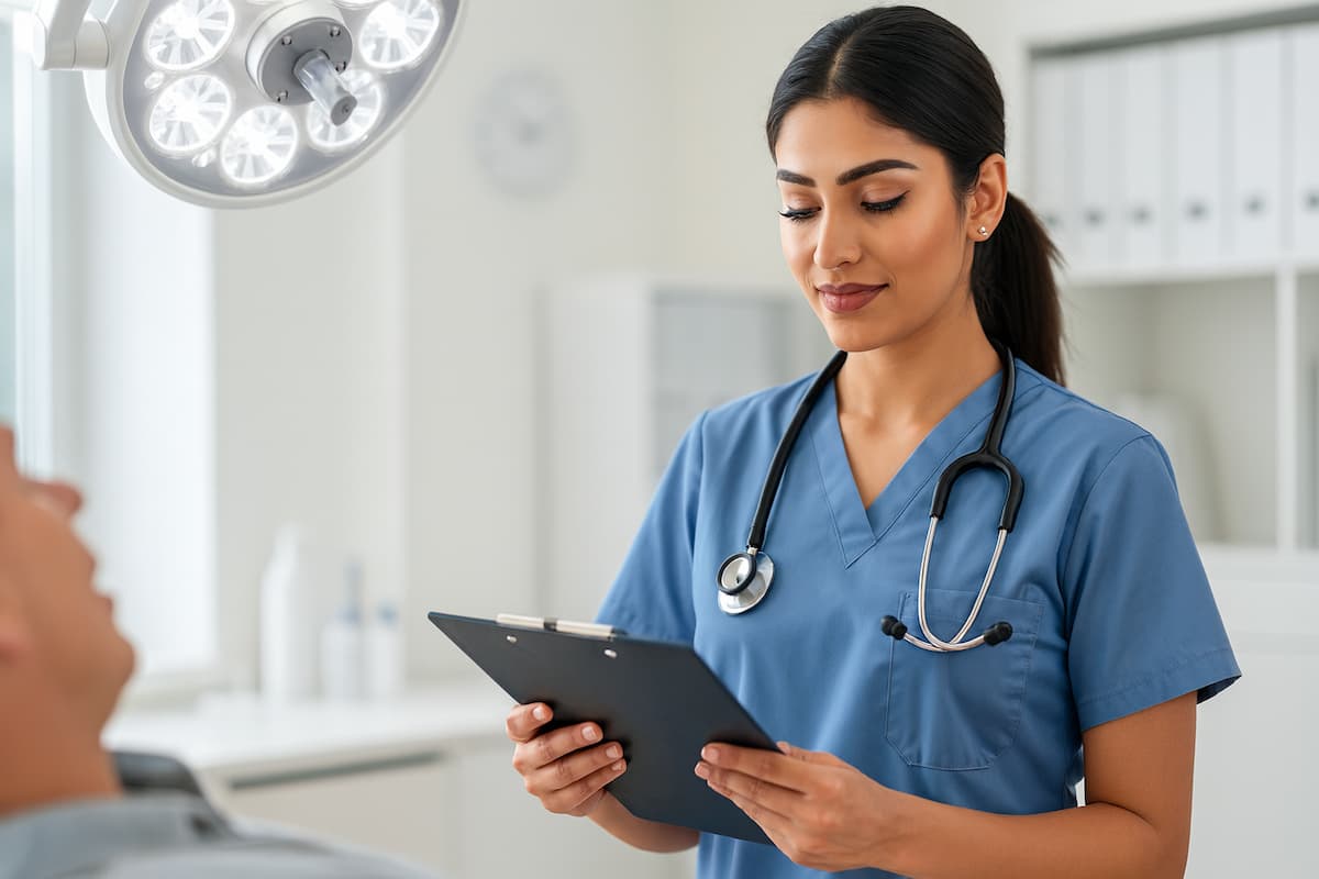 MFAs übernehmen vielseitige Aufgaben: von Patientenaufnahme und Blutabnahmen über Assistenz bei Eingriffen bis hin zur Beratung und Organisation in der Praxis