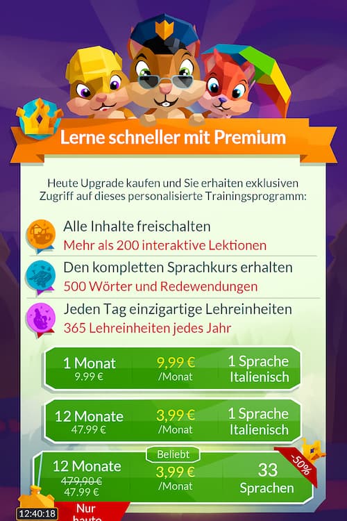 Mondly Kids ist eine Sprachlern-App für Kinder mit 33 Sprachen