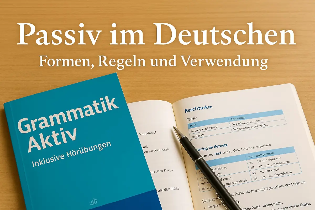 Passiv im Deutschen – Formen, Regeln und Verwendung