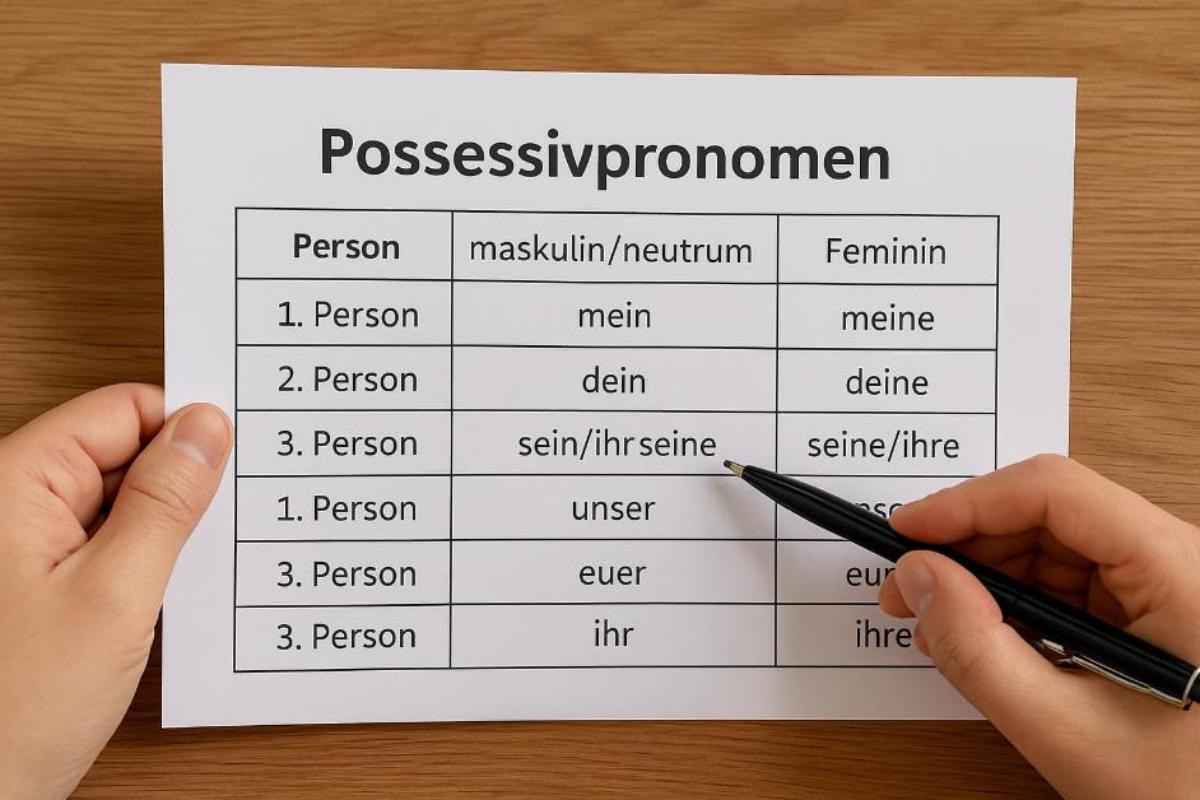 possessivpronomen