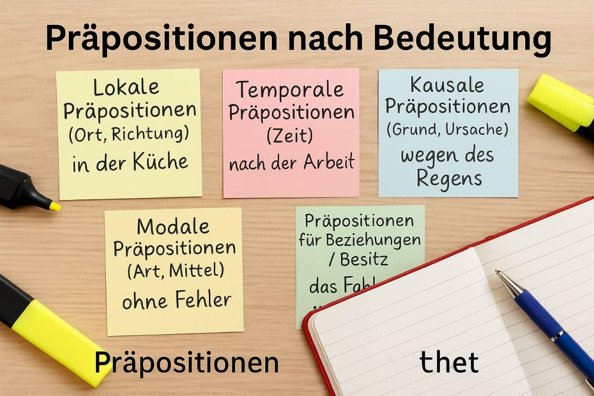 präpositionen
