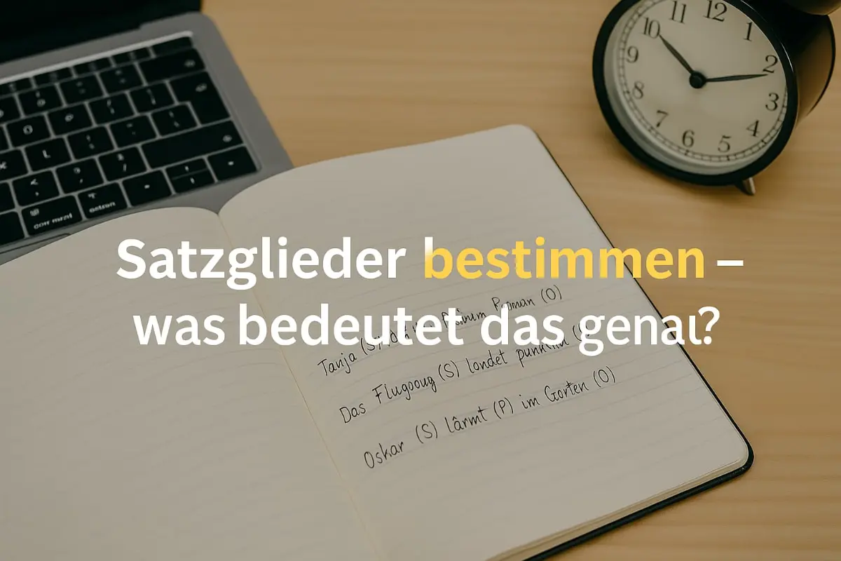 satzglieder bestimmen