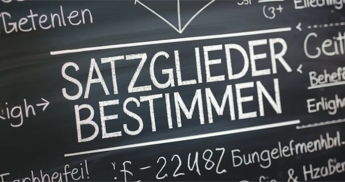 satzglieder bestimmen
