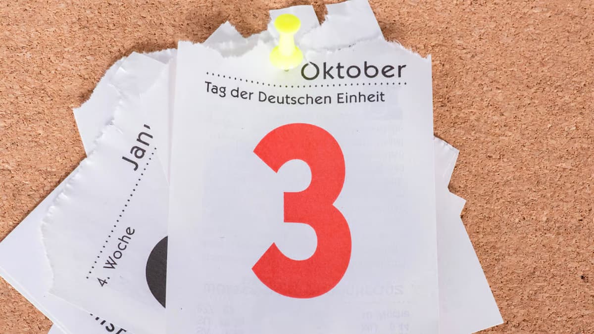 Welcher Feiertag wurde für den 3. Oktober abgeschafft? Die Geschichte hinter dem wichtigsten deutschen Feiertag