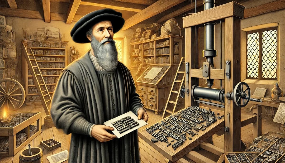 Johannes Gutenberg: Die Erfindung des Buchdrucks und die Geburt des Informationszeitalters