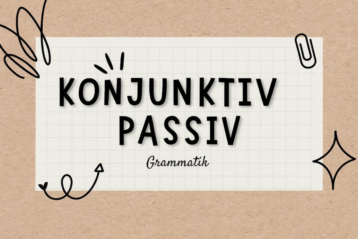Konjunktiv Passiv: Wie Sie Möglichkeitsform und Leidform perfekt kombinieren