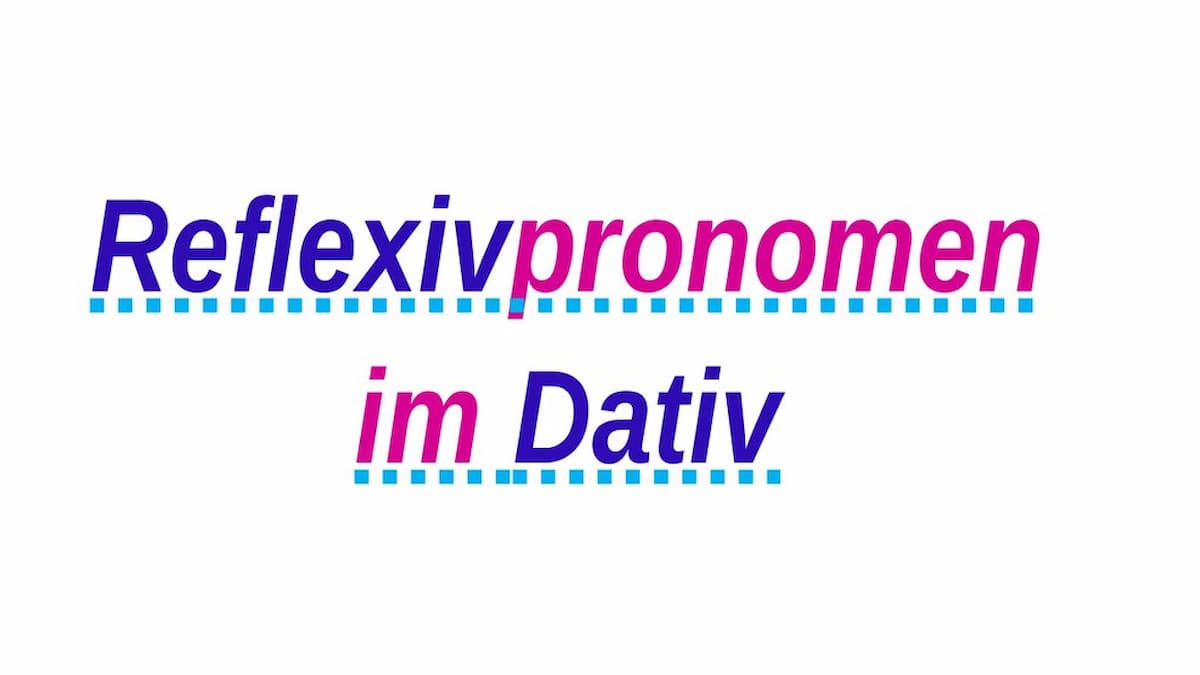 Reflexivpronomen in der deutschen Grammatik: Verwendung leicht gemacht