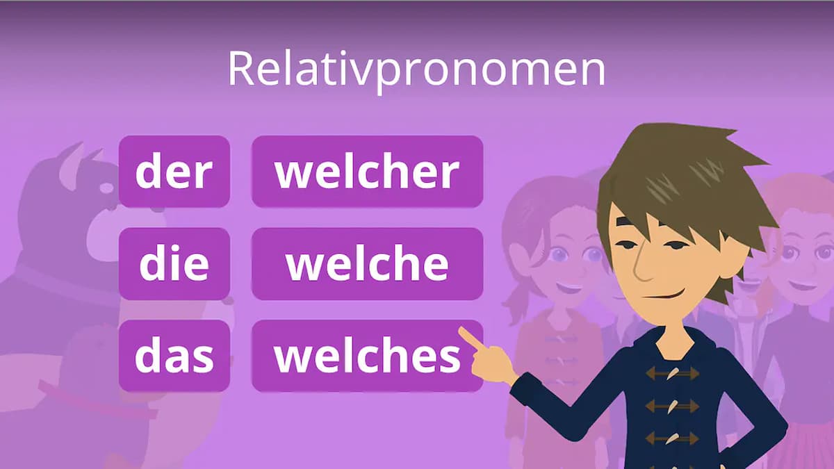 Relativpronomen Deutsch: Ein Leitfaden zur Einleitung von Relativsätzen