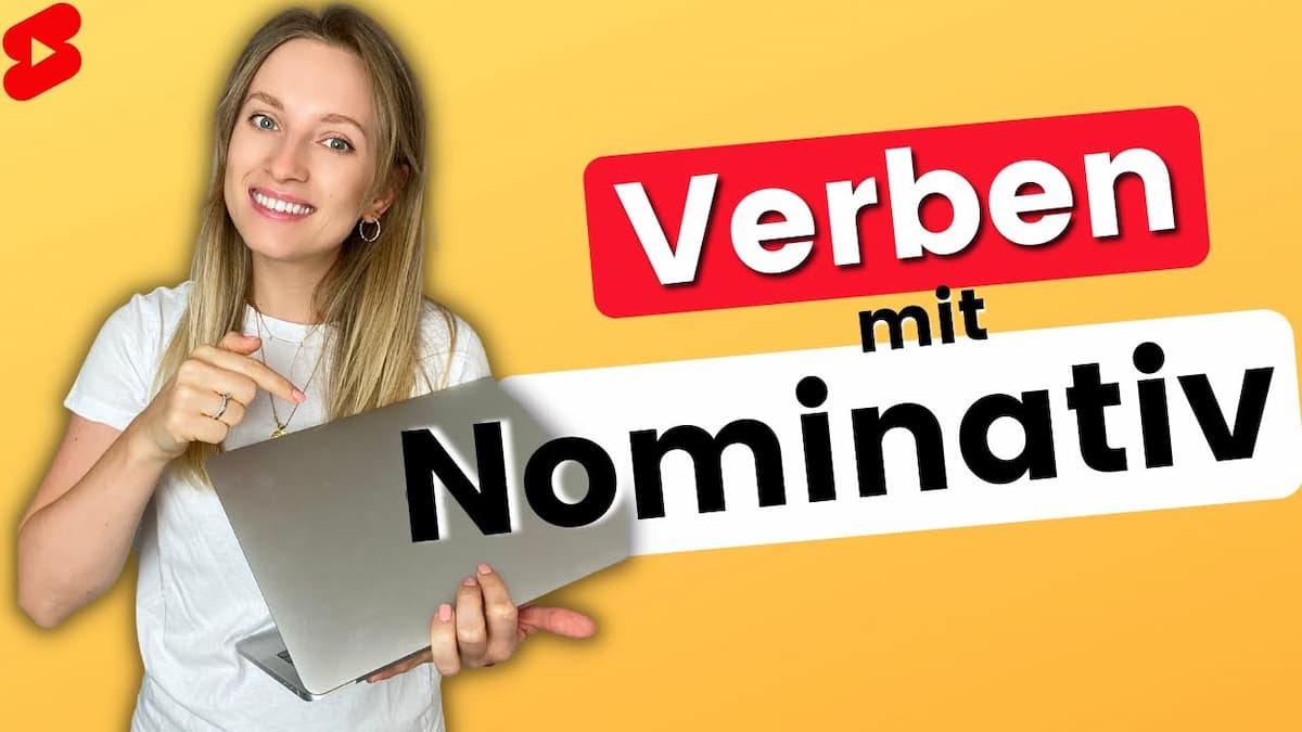 Verben mit Nominativ: Die Grundlage der deutschen Satzstruktur